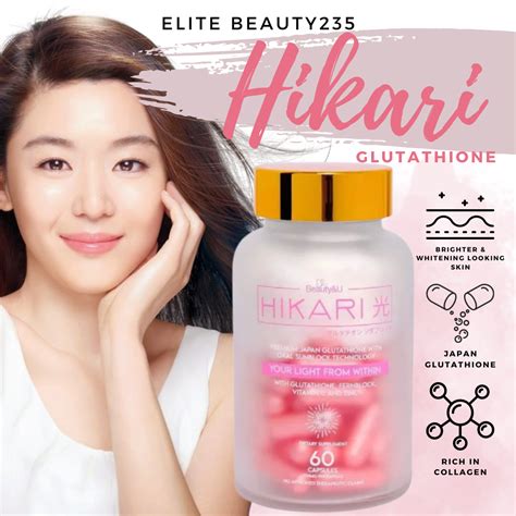 ORIGINAL HIKARI GLUTATHIONE Ultra Premium Japan Glutathione With