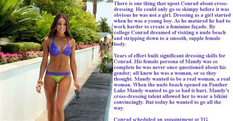 Krazy Kay S TG Captions And Swaps Nude Beach Or Bikini Ready