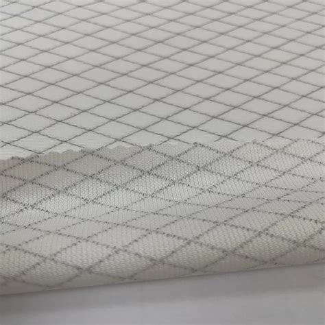 Anti Static Polyester ESD Knitted Fabric Carbon Conductive Fabric