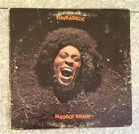 Funkadelic Maggot Brain Lp Original 1971 Westbound Wb 2007 Unipak Worn