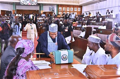 Gov Sani Presents N458 Billion 2024 Budget To Kaduna House Of Assembly