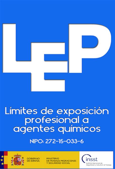 El Insst Actualiza La Base De Datos Lep Límites De Exposición