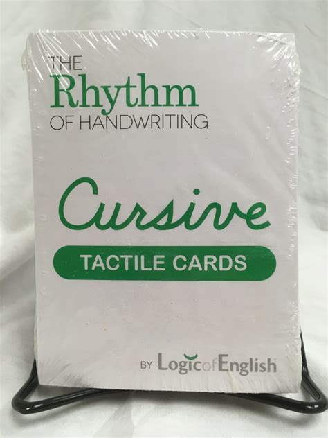 Cursive Tactile Cards Scaihs South Carolina Association Of