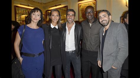 Photo Mathilda May Karine Lemarchand Ary Abittan Lilian Thuram Et