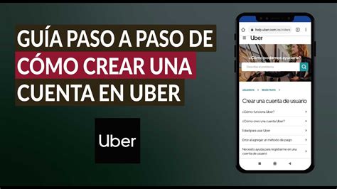 Gu A Completa C Mo Abrir Una Cuenta En Uber Eats Paso A Paso Como