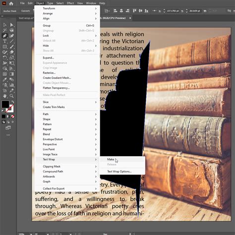 How To Wrap Text In Adobe Illustrator Bittbox