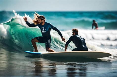 Premium AI Image International Surfing Day