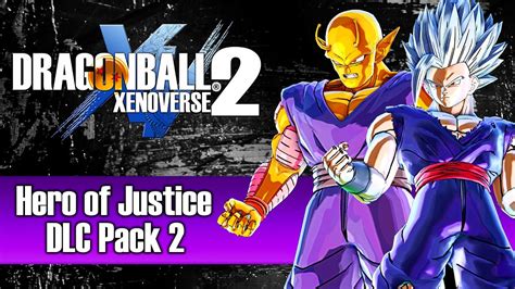 Dragon Ball Xenoverse 2 Update 1 36 Blasts Out For Hero Of Justice Pack