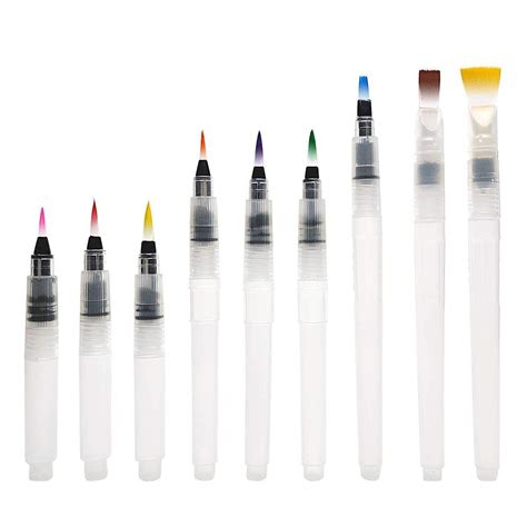 Watercolor Brush Pens Set, Watercolor Pencil Brush, Watercolor Pens