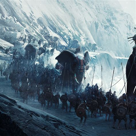 Artstation Hannibal Crossing The Alps