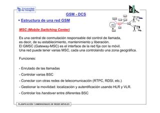 Estructura Gsm PPT Descarga Gratuita