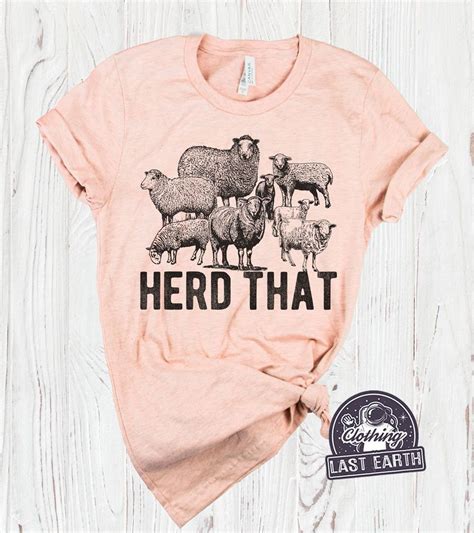 Sheep Shirt Herd That Sheep T Shirt Animal Lover T Sheep Mom