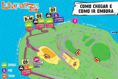 Como Chegar No Lollapalooza