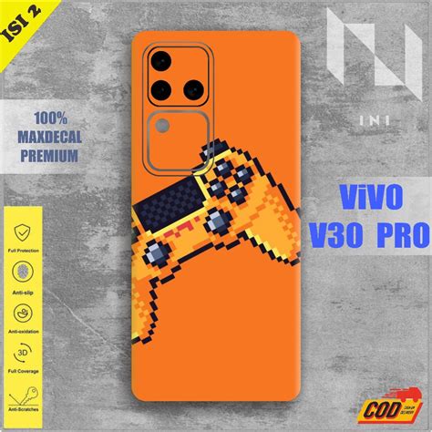 Jual Isi 2 VIVO V30 Pro Garskin Stiker Case Premium Bebas Custom