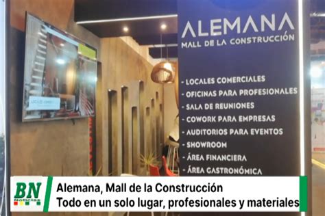 Alemana El Mall De La Construcci N En Expocruz Con Promoci N Especial