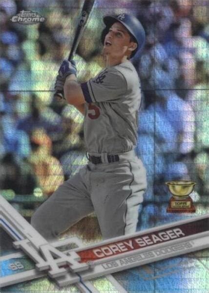 Topps Chrome Prism Refractor Corey Seager For Sale Online Ebay