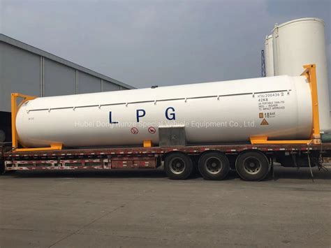 Asme Standard Ft M Lpg Propane Iso Tank Container Buy Lpg