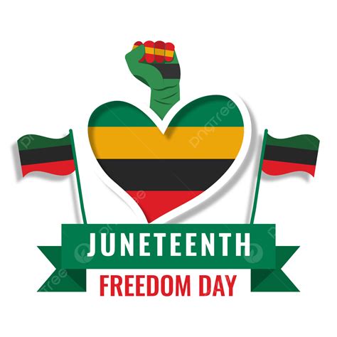 Juneteenth Day Clipart Transparent Png Hd Flat Juneteenth Freedom Day