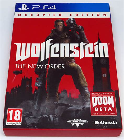 Wolfenstein The New Order Occupied Edition Ps4 Seminovo Play N Play