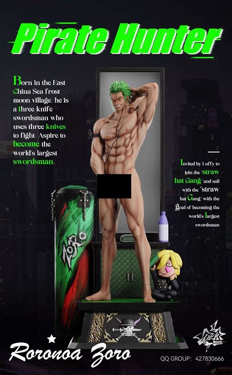 Zoro Roronoa Protagonista En La Vuelta De Las Figuras De Desnudos Marca