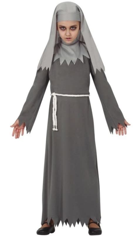 Costume da Suora Fantasma Grigia per bambini | Costumalia by Signor Costume