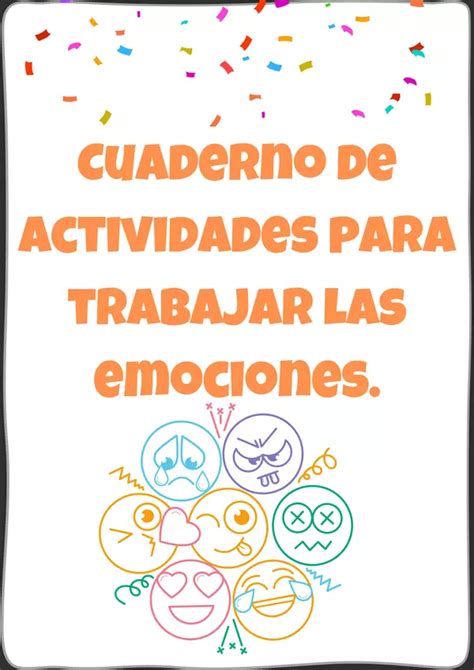 Cuaderno De Actividades Para Trabajar Las Emociones Profe Social