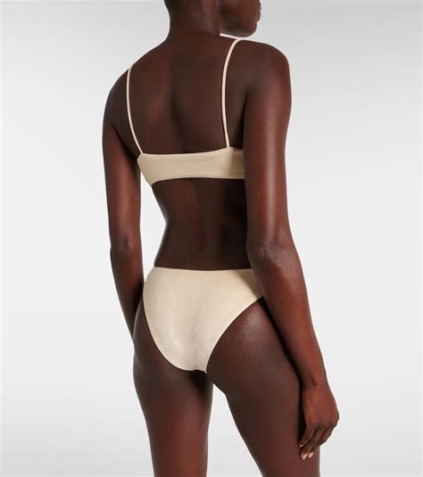 Jade Swim Muse Bikini Top In Beige ModeSens