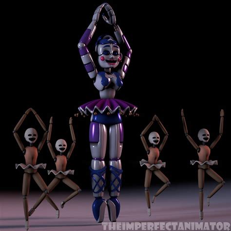 Fnafsl Extras Menu Ballora Minireenas By Theimperfectanimator On