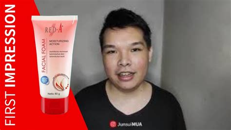 Red A Facial Foam For Normal To Dry Skin First Impression