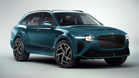 Bentley Bentayga Facelift Gets Bacalar Fron End In New Renderings