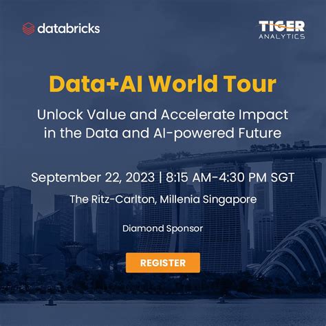 Data + AI World Tour 2023 Singapore | Tiger Analytics