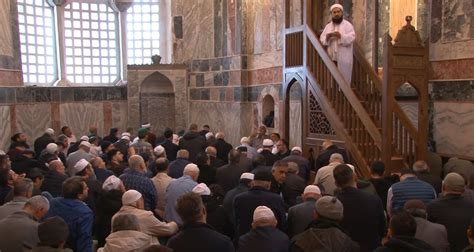 Kariye Camiinde Y L Aradan Sonra Ilk Cuma Namaz Hlas Haber Ajans