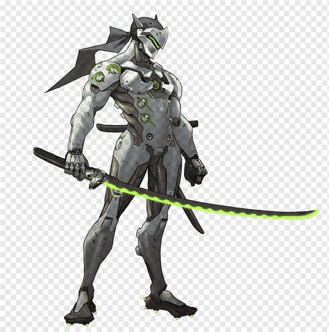 Overwatch Heroes Of The Storm Genji Mercy Cyborg Face Fictional