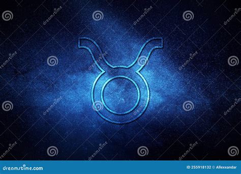 Taurus Zodiac Signe Nuit Ciel Horoscope Astrologie Fond Taurus