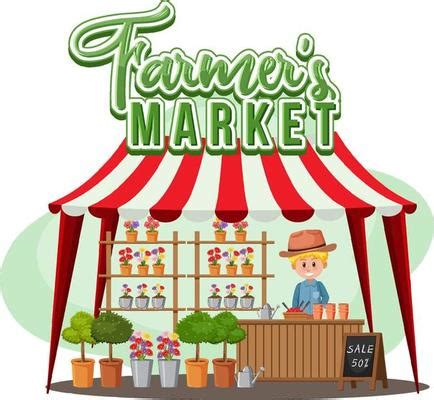 Farmers Market Vector Art, Icons, and Graphics for Free Download