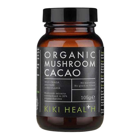 Kiki Health Organic Mushroom Cacao 105g The Cbd Store Cbd Liquids