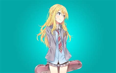 Anime Tu Mentira En Abril Kaori Miyazono Fondo De Pantalla HD