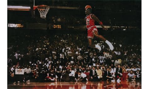 Michael Jordan Dunk Poster | Groupon