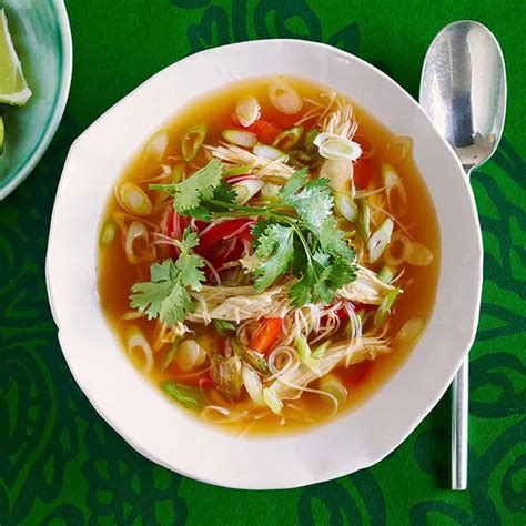 How To Make Spicy Asian Chicken Noodle Soup Recipe