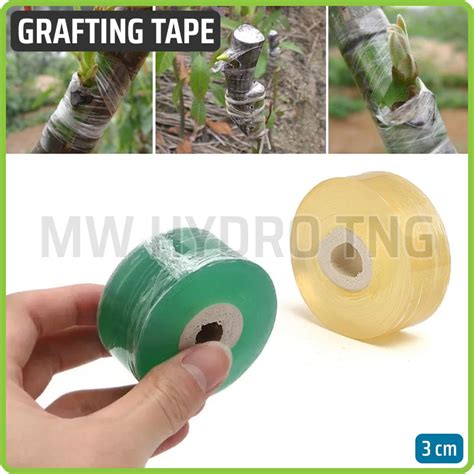 Jual Grafting Tape Plastik Okulasi Sambung Pucuk Enten 3 Cm