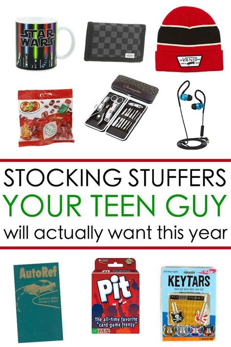 Awesome Stocking Stuffers For A Teen Guy Teen Boy Gift Ideas