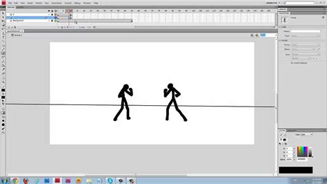 How To Animate Stickman How To Make A Stick Man Animation Using Adobe