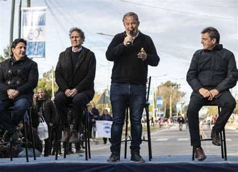 Junto A Massa Cascallares Y Fabiani Inauguraron El Parque Don Orione Y