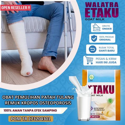 Jual Vitamin Dan Suplemen Untuk Tulang Patah Tulang Tulang Retak