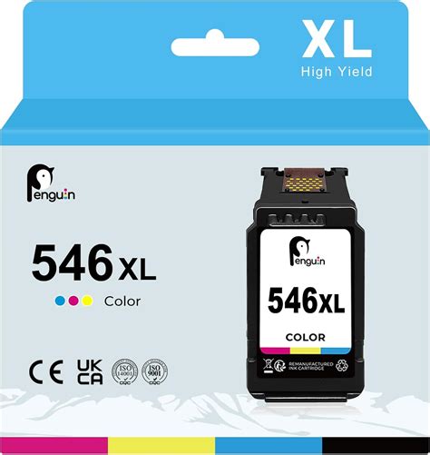 Penguin Cl 546XL Colour Printer Ink Cartridge Replacement For Canon 546