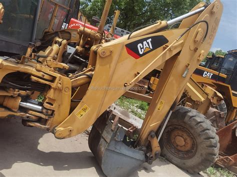 Original Paint Japan Caterpillar Backhoe Loader Second Hand Cat F