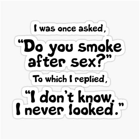 Smoke After Sex Sticker For Sale By Mbublitz Redbubble