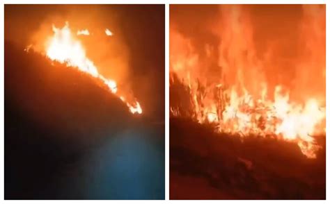 Incendio en Chingaza: fuego avanza en el cruce San Juanito y pone en