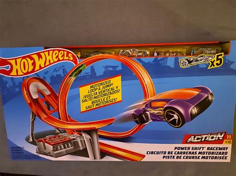 Hot Wheels Power Shift Raceway Track Set Ages Canadian Tire