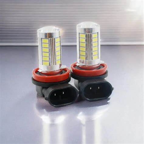 Pcs H H Car Led Fog Lights Bulb For Lada Granta Vesta Volvo Xc